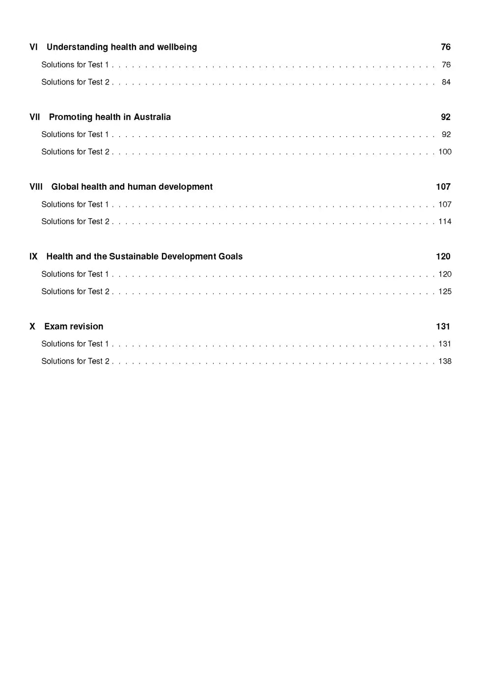 ATAR Notes VCE Health and Human Development (HHD) 3&4 Topic Tests (2025-2027)