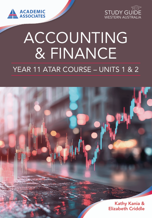 Year 11 ATAR Course Study Guide - Accounting & Finance (Fourth Edition)