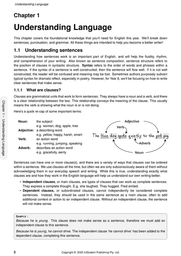 ATAR Notes Year 8 English Notes (2025–2027)