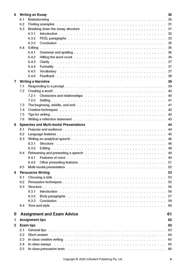 ATAR Notes Year 8 English Notes (2025–2027)