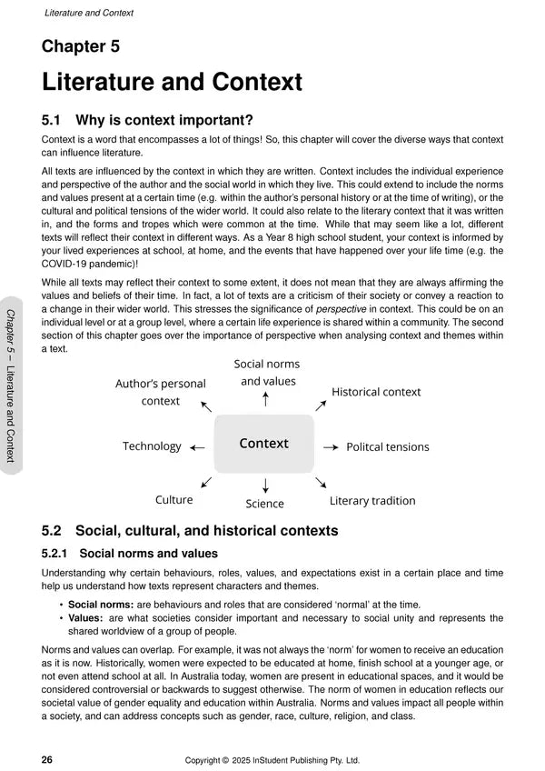 ATAR Notes Year 8 English Notes (2025–2027)