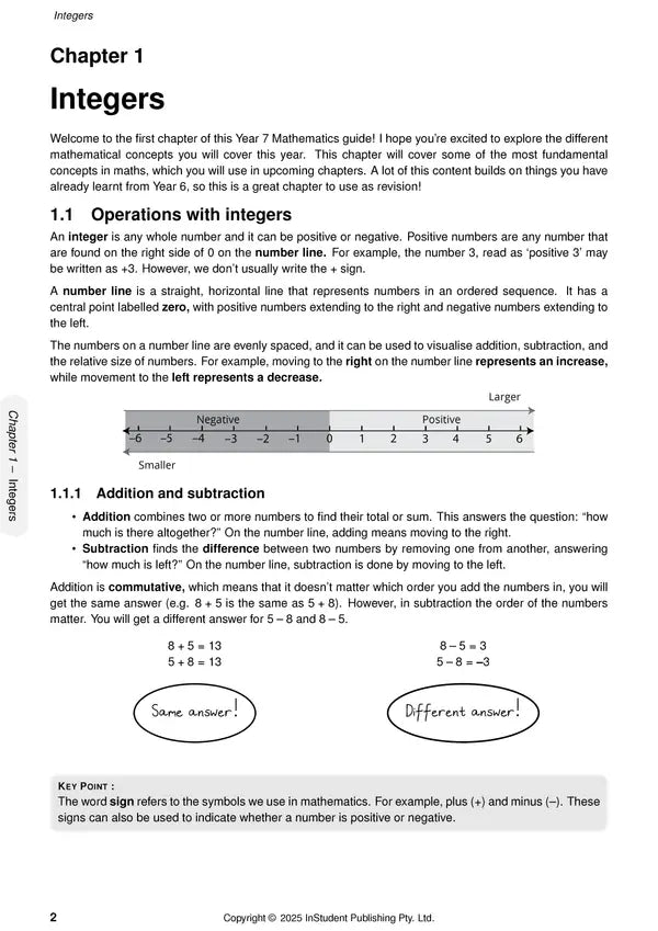 ATAR Notes Year 7 Maths Notes (2025–2027)