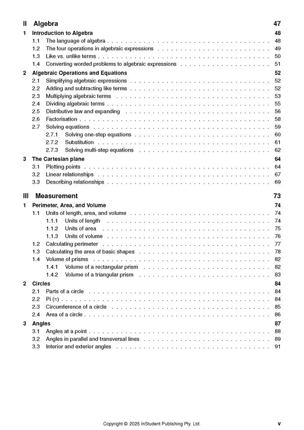 ATAR Notes Year 7 Maths Notes (2025–2027)