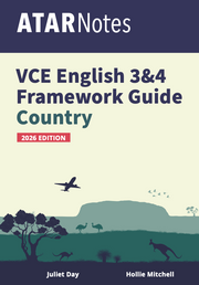 ATAR Notes VCE English 3&4 Frameworks Guide: Writing about country (2026 Edition)