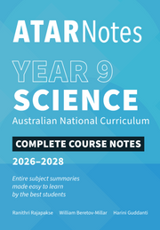 ATAR Notes Year 9 Science Notes (2026–2028)