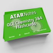 ATAR Notes QCE Chemistry 3&4 Flashcards (2026-2028)