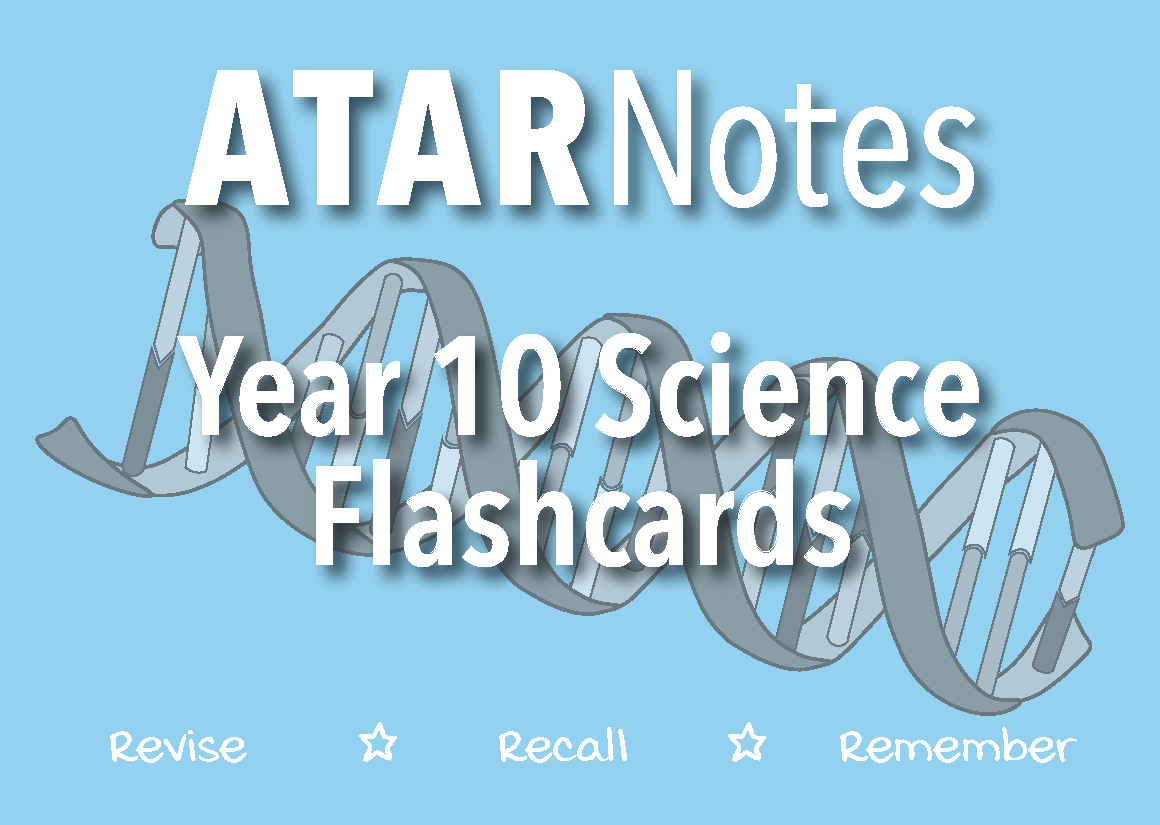 ATAR Notes Year 10 Science Flashcards (New for 2026)
