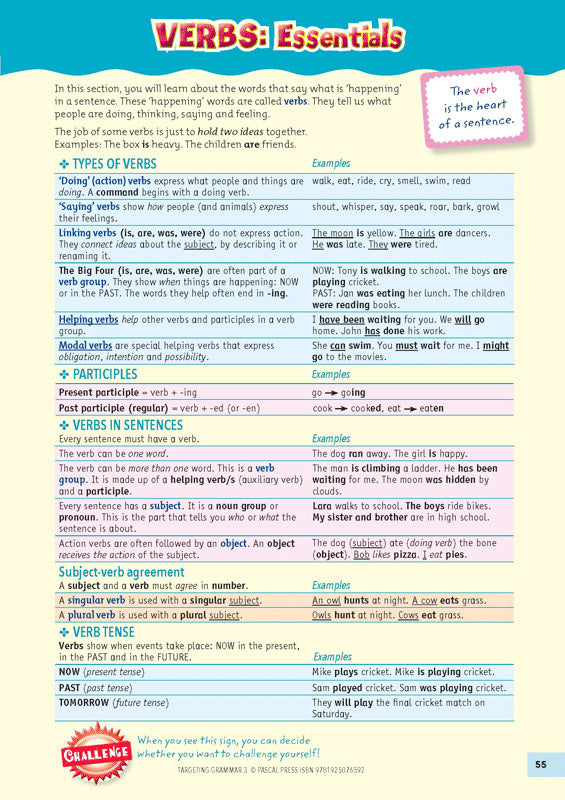 Targeting Grammar Activity Book 3