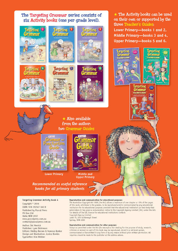 Targeting Grammar Activity Book 4