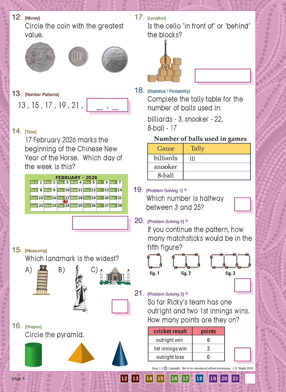 Maths Mate Rose (4) 2nd Edition