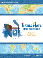 Maths Mate Blue Textbook - Year 7 (11 Booklets + Review Program)