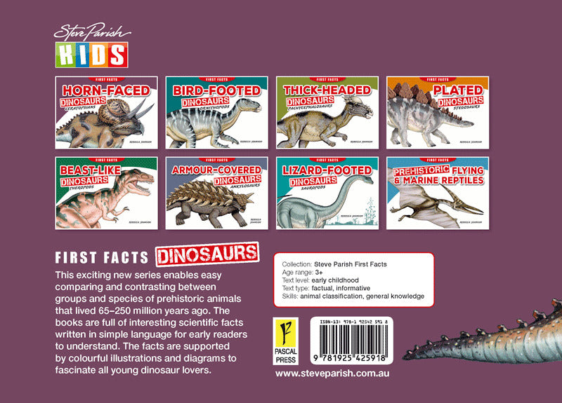 First Facts: Horn-Faced Dinosaurs