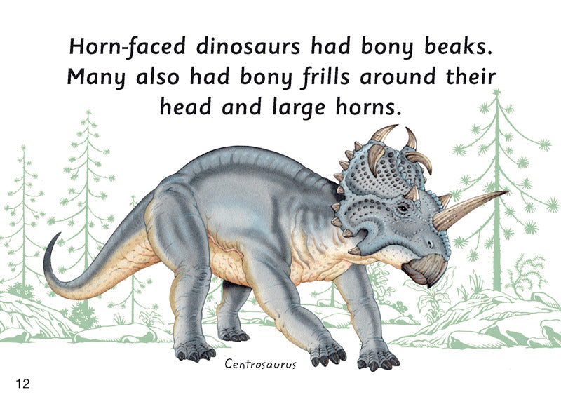First Facts: Horn-Faced Dinosaurs
