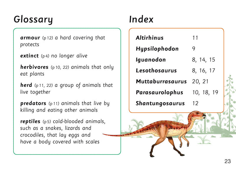First Facts: Bird-Footed Dinosaurs
