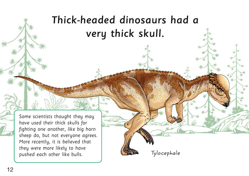 First Facts: Thick-Headed Dinosaurs