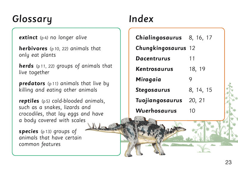 First Facts: Plated Dinosaurs