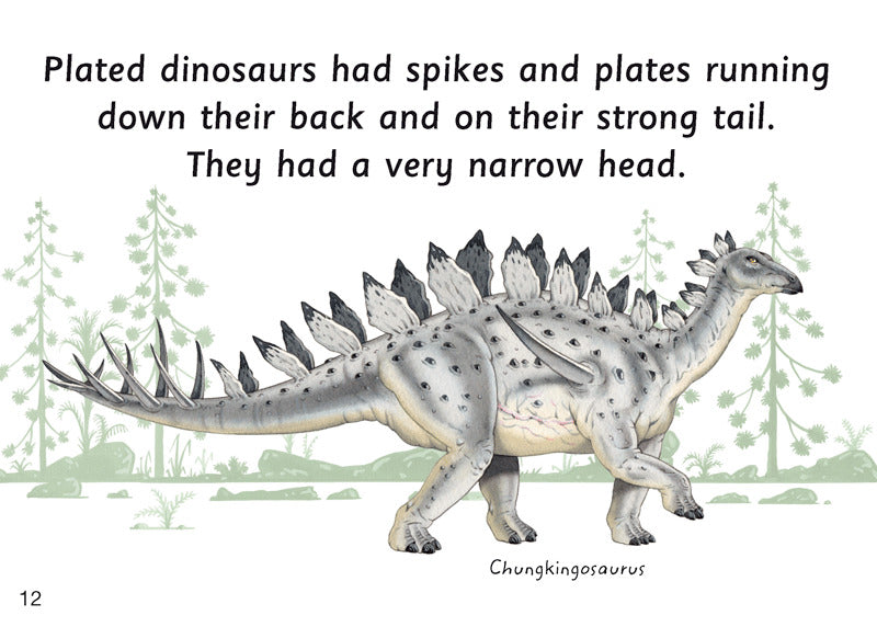 First Facts: Plated Dinosaurs