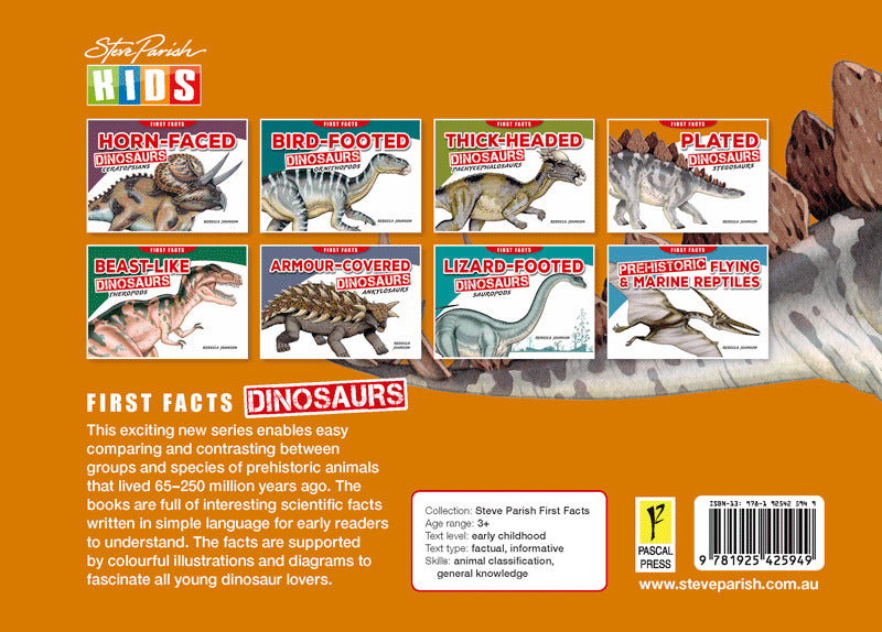 First Facts: Plated Dinosaurs