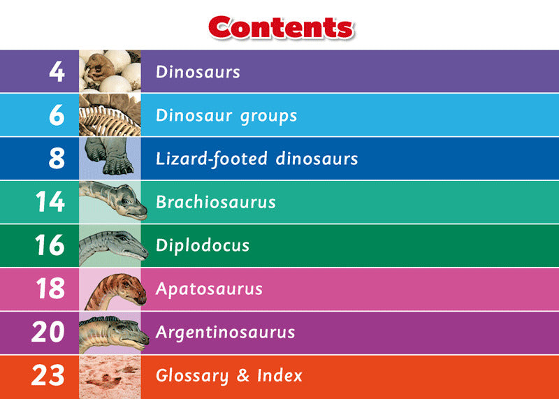 First Facts: Lizard-Footed Dinosaurs