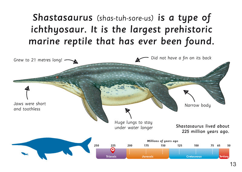 First Facts: Prehistoric Flying & Marine Reptiles