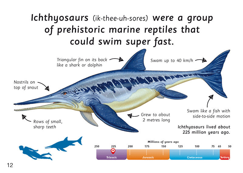First Facts: Prehistoric Flying & Marine Reptiles