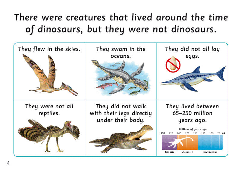 First Facts: Prehistoric Flying & Marine Reptiles