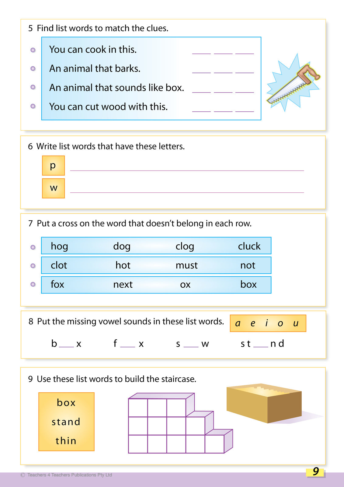 Spelling Conventions - Second Edition: Year 1