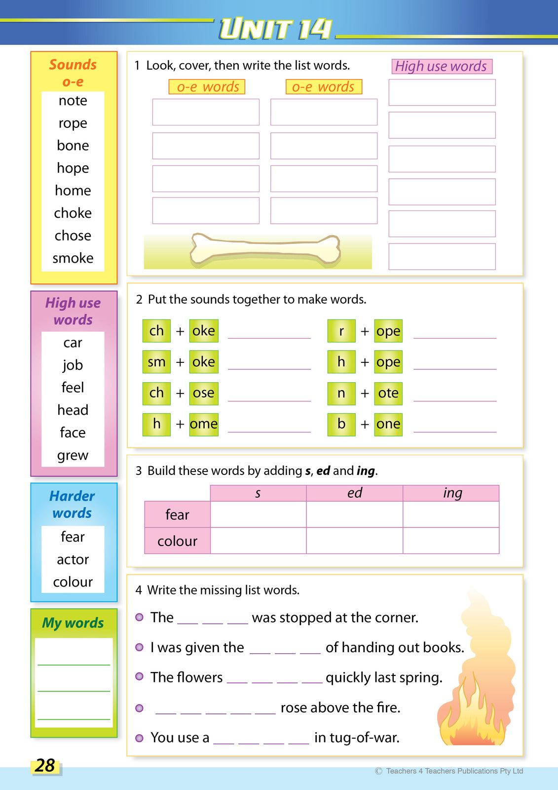 Spelling Conventions - Second Edition: Year 2
