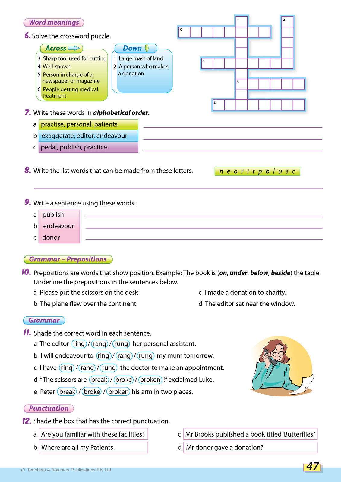 Spelling Conventions - Second Edition: Year 6