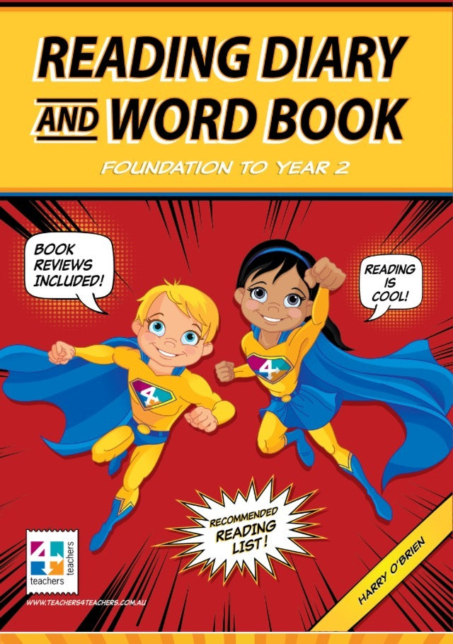 Reading Diary & Word Book: Foundation-Year 2