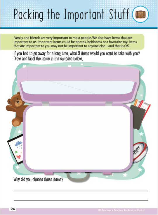 My Wellbeing Journal - Years 1 & 2
