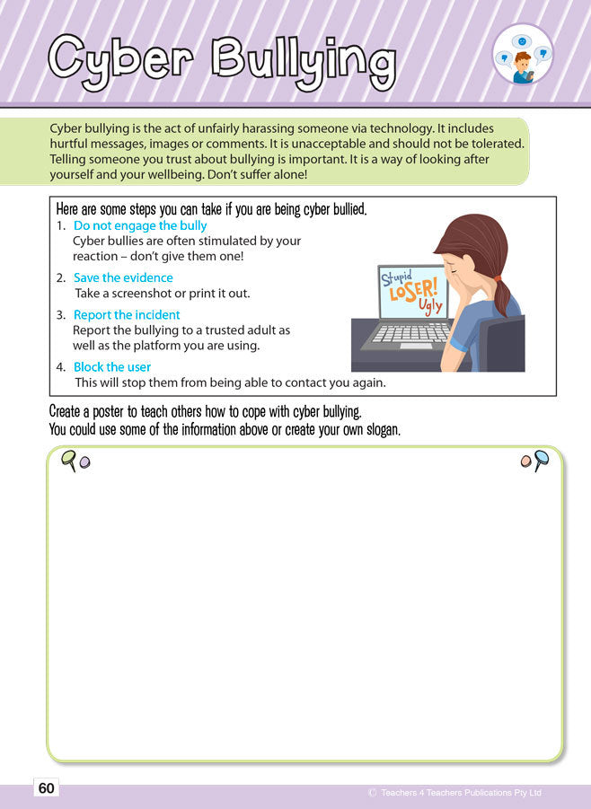 My Wellbeing Journal - Years 5 & 6