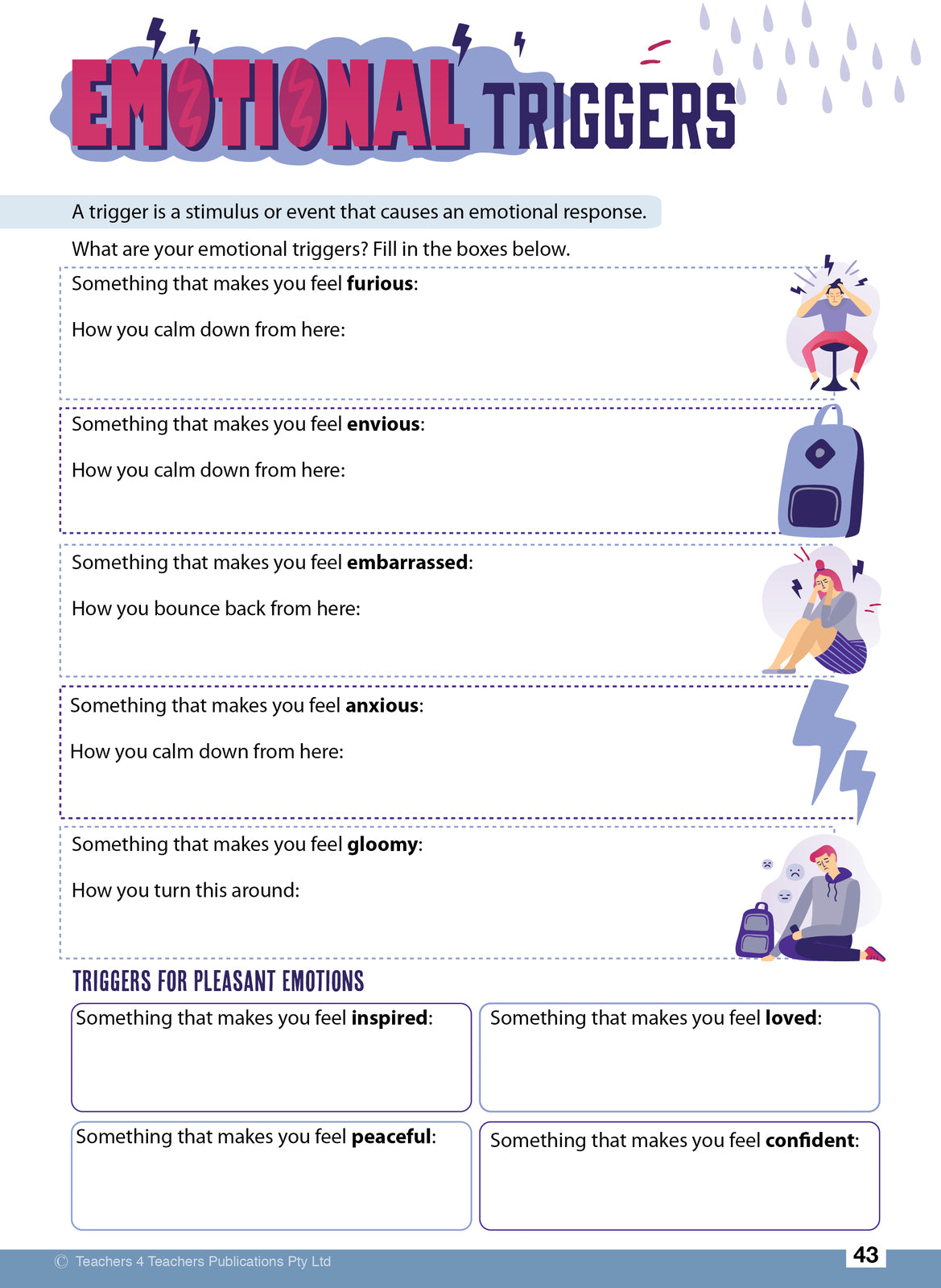 My Wellbeing Journals - Years 9 & 10