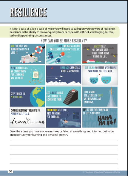 My Wellbeing Journals - Years 11 & 12