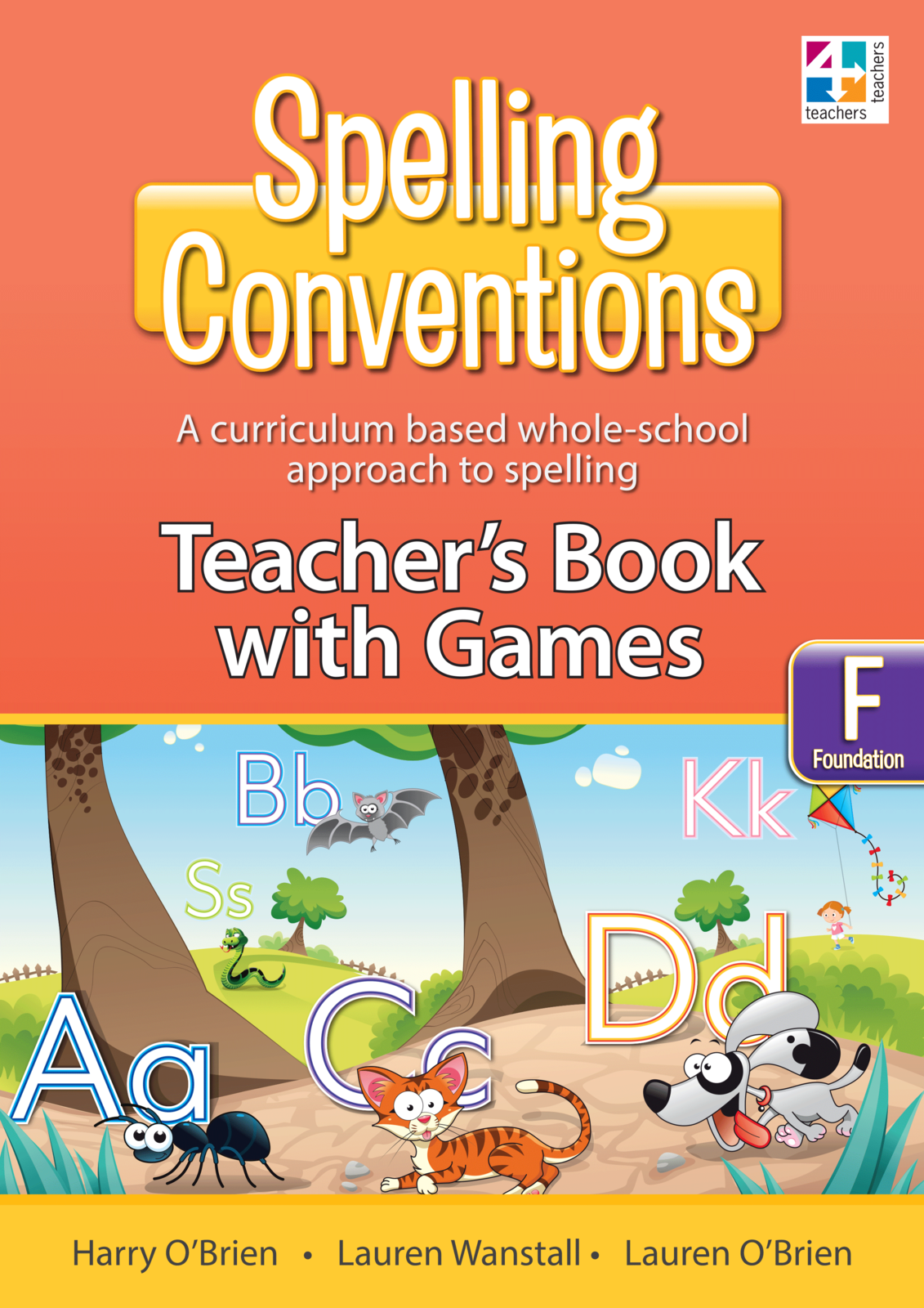 Spelling Conventions - Teacher's Book with Games: Foundation
