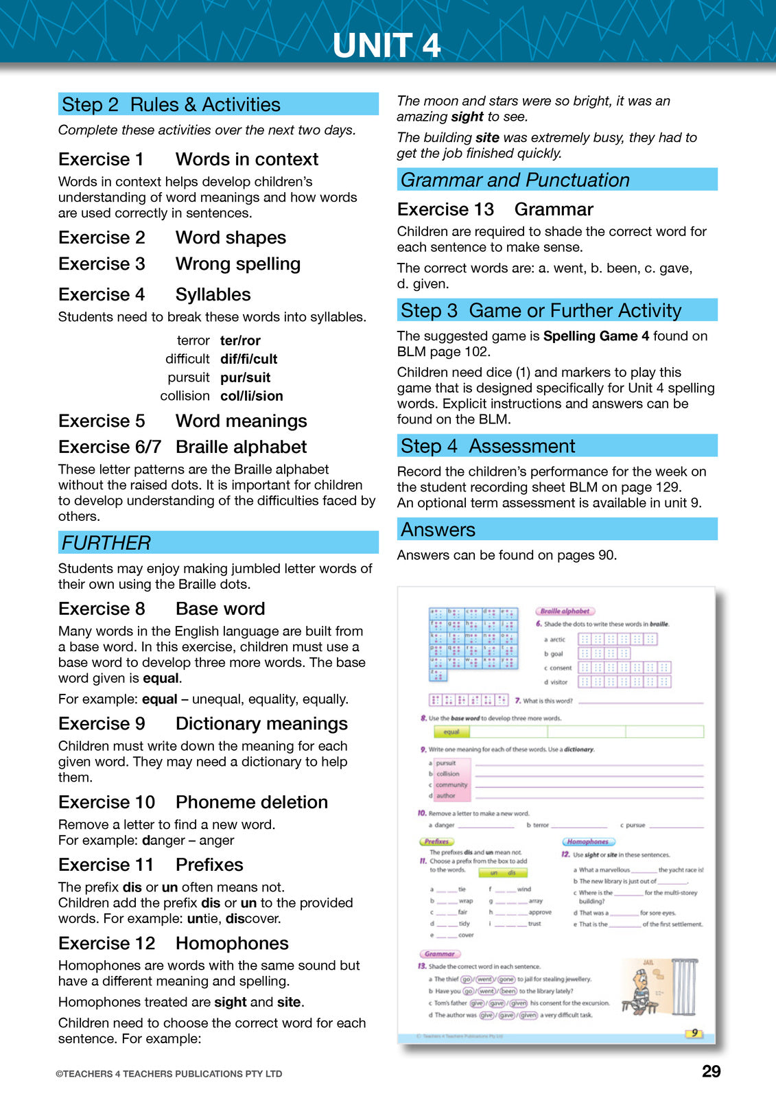 Spelling Conventions - Teacher's Book with Games: Year 6