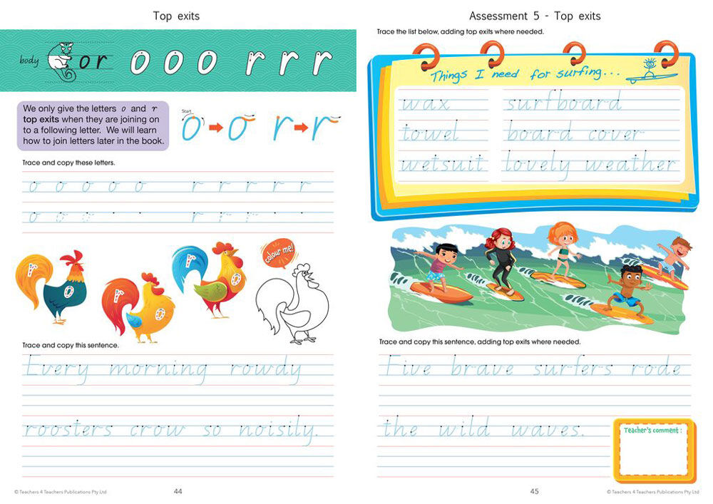 Connected Handwriting QLD 2