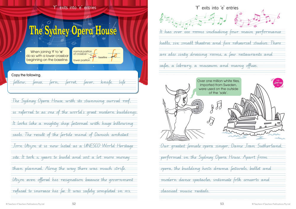Connected Handwriting QLD 5