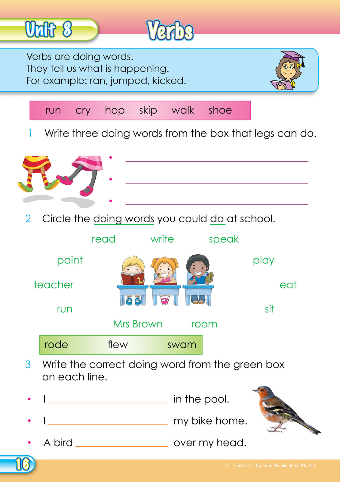 Grammar Conventions - 4th Edition: Year 1