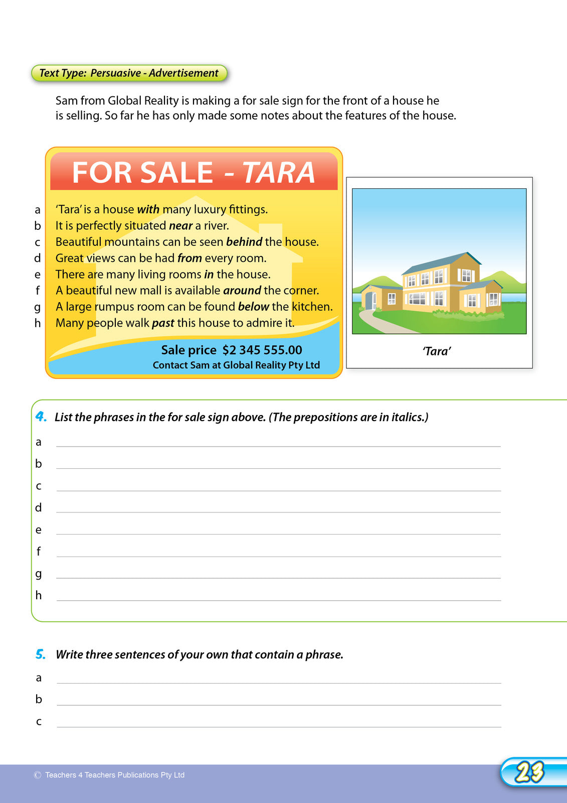 Grammar Conventions - 4th Edition: Year 4