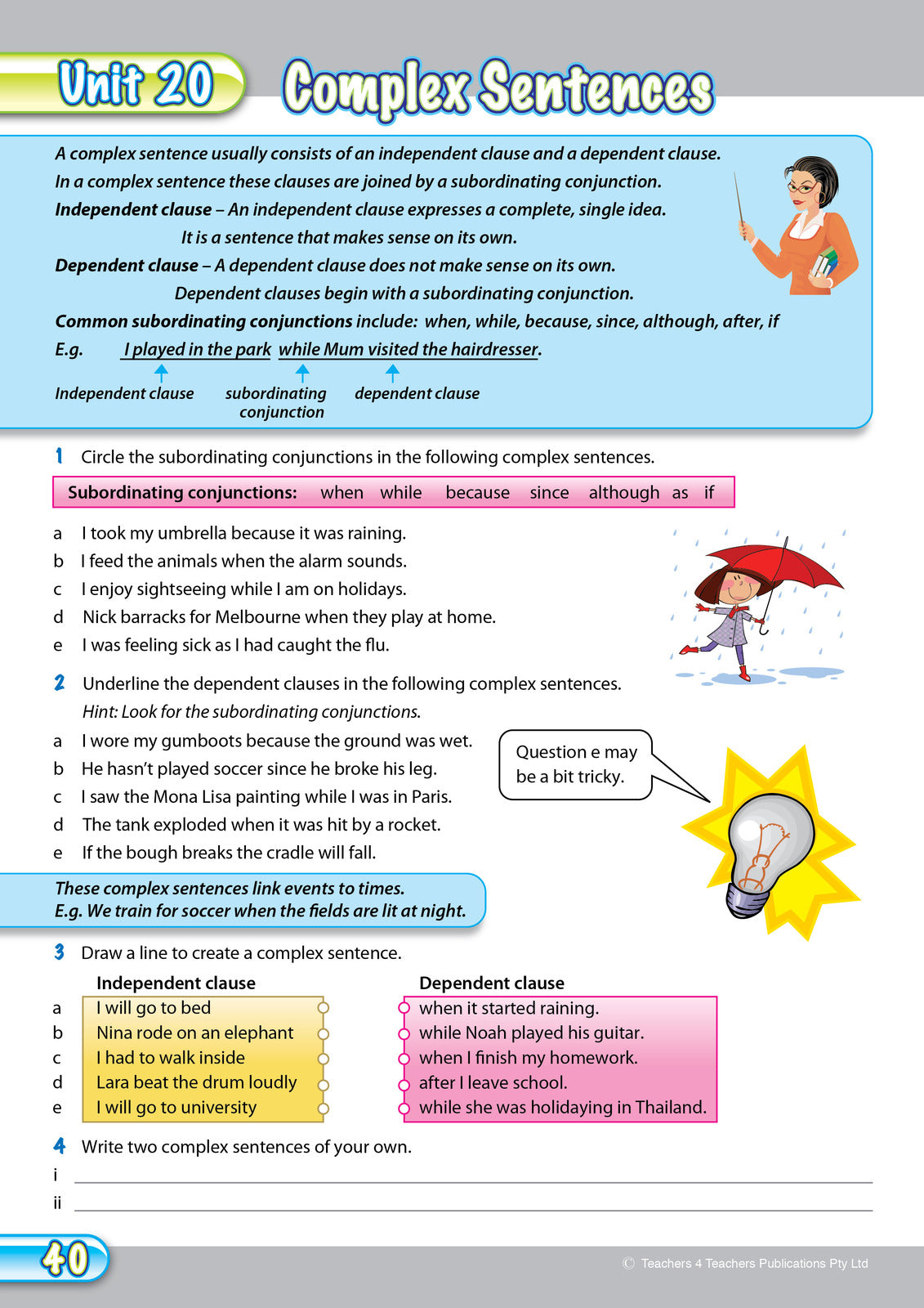 Grammar Conventions - 4th Edition: Year 6