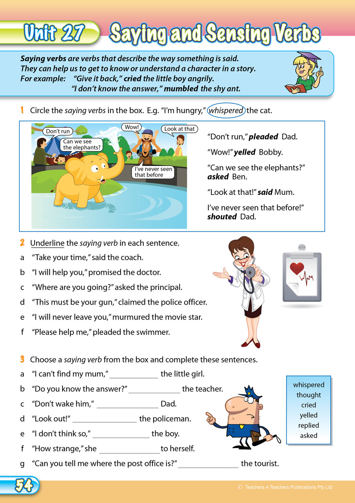 Grammar Conventions - 4th Edition: Year 3