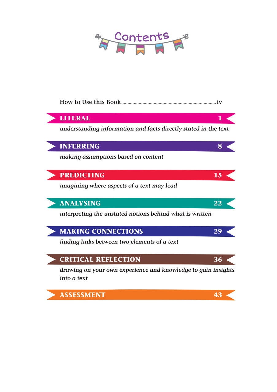 Targeting Comprehension Activity Book - Year 3