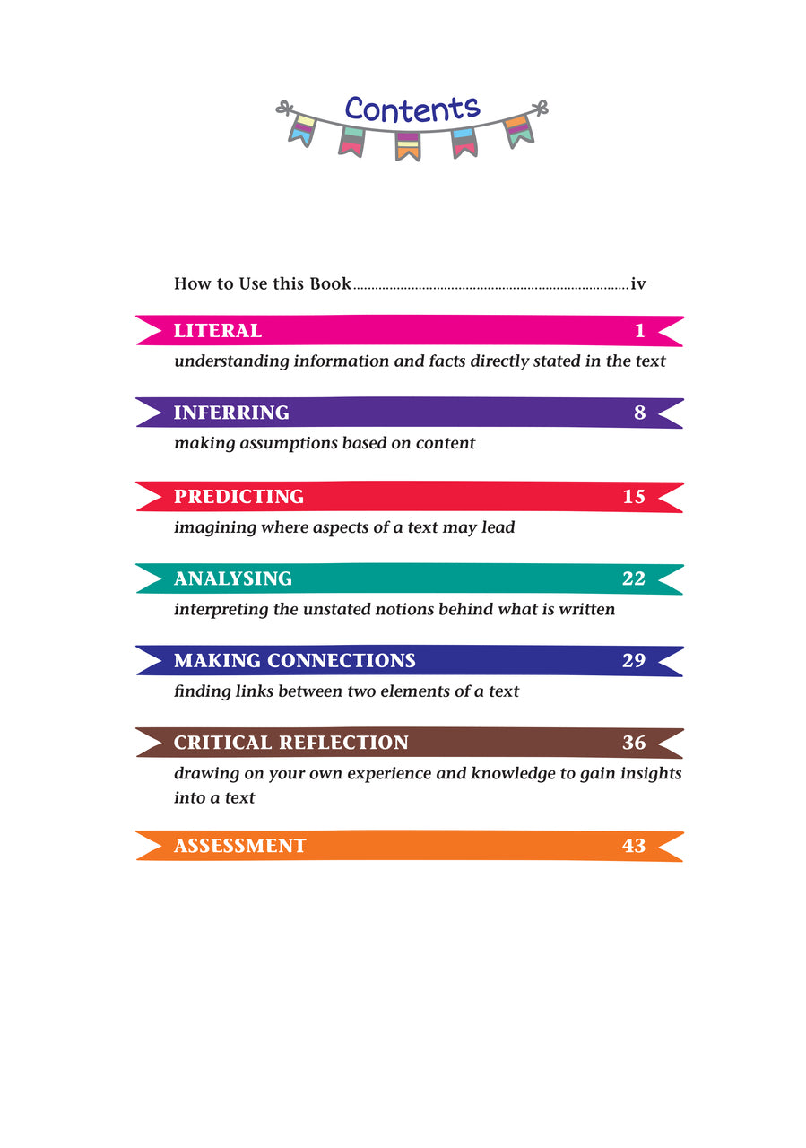 Targeting Comprehension Activity Book - Year 4