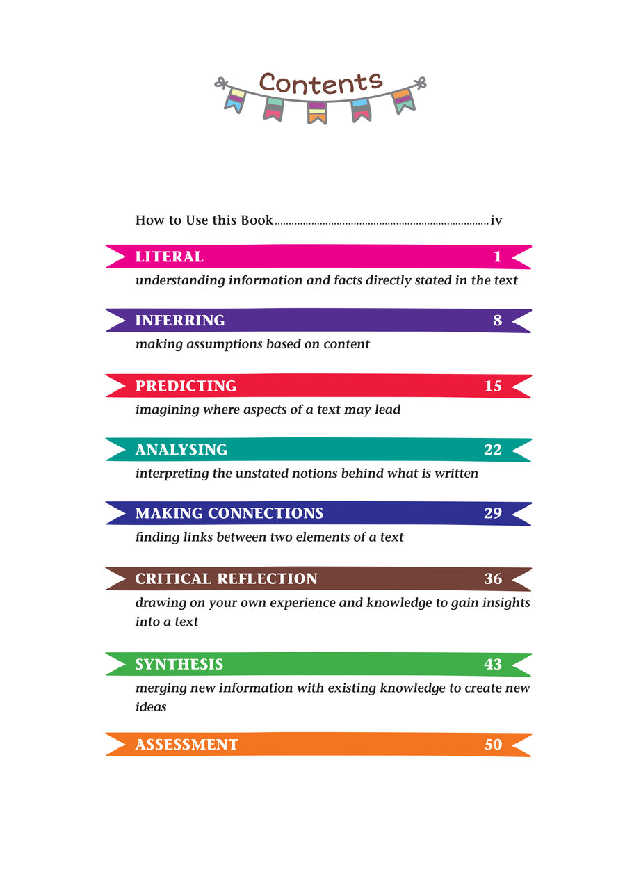 Targeting Comprehension Activity Book - Year 5
