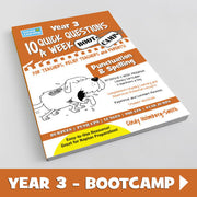 10 Quick Questions A Week - Spelling & Punctuation Bootcamp: Year 3