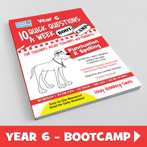 10 Quick Questions A Week - Spelling & Punctuation Bootcamp: Year 6
