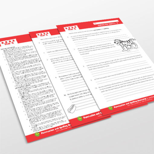 10 Quick Questions A Week - Spelling & Punctuation Bootcamp: Year 6