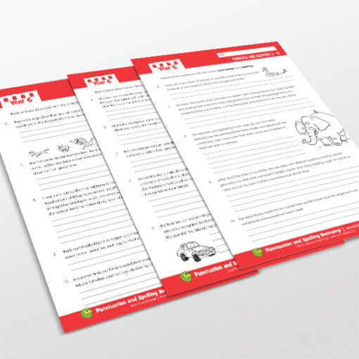 10 Quick Questions A Week - Spelling & Punctuation Bootcamp: Year 6