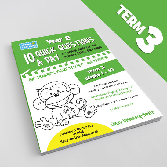 10 Quick Questions A Day - Year 2: Term 3